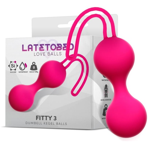 LATETOBED Fitty 3 - Bolas Kegel con Peso 62 gr