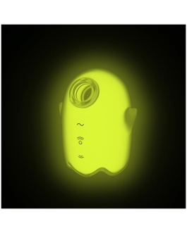 SATISFYER Glowing Ghost Succionador Brilla en la Oscuridad Amarillo