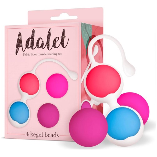 ADALET Kit 4 Bolas Kegel Silicona