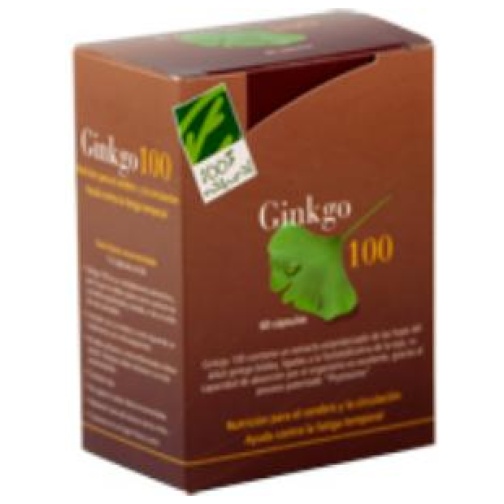 Cien Por Cien Natural- GINKGO 100 60cap.