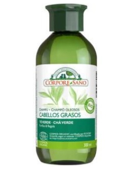 CHAMPU cabellos grasos 300ml. ECOCERT – Corpore Sano