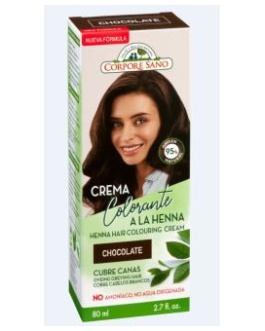 CREMA COLORANTE HENNA chocolate 80ml. – Corpore Sano