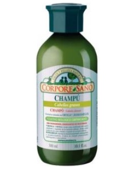 CHAMPU ORTIGA HAMAMELIS  graso 300ml – Corpore Sano