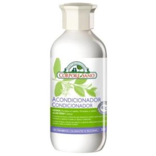 Corpore Sano- SUAVIZANTE ALOE + HENNA 300ml.