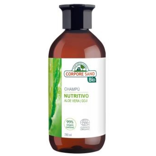 Corpore Sano- CHAMPU aloe vera y goji BIO 300ml.