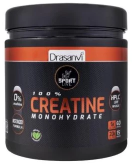 CREATINA MONOHIDRATO 300gr. SPORT LIVE – Drasanvi