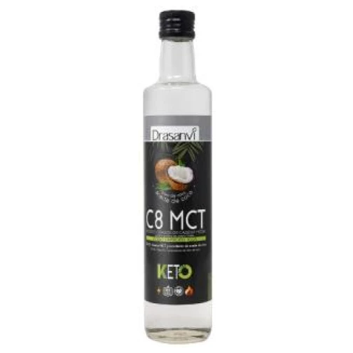 Drasanvi- ACEITE MCT8 puro coco 100 500ml.