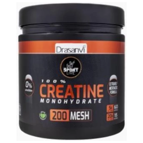 Drasanvi- CREATINA MONOHIDRATO 200mesh 300gr SPORT LIVE