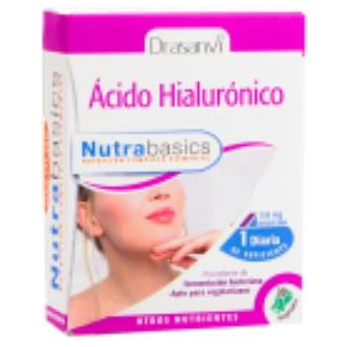 Drasanvi- NUTRABASICS ACIDO HIALURONICO 30caps.