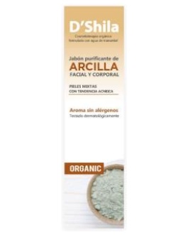 JABON DE ARCILLA facial y corporal 250ml. – Dshila