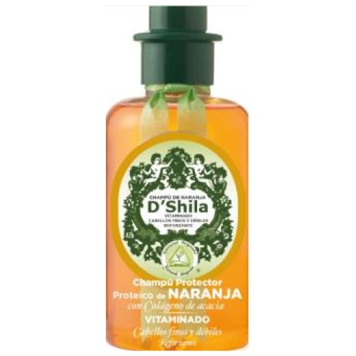 Dshila- CHAMPU NARANJA debiles 300ml.