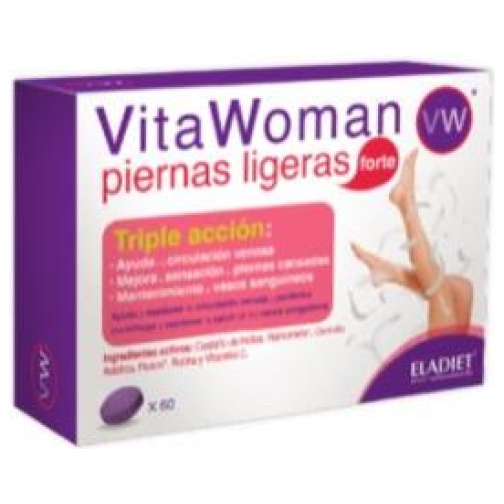 Eladiet- VITA WOMAN piernas ligeras forte 60comp.