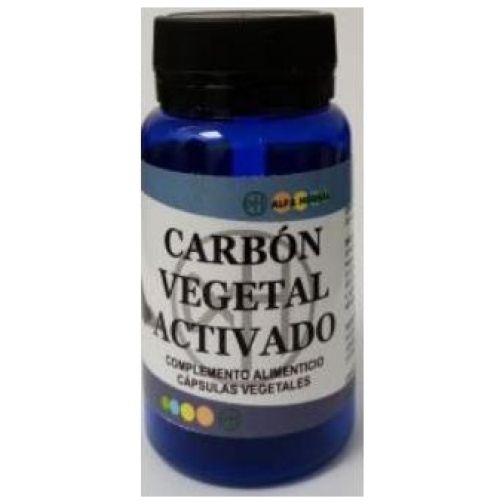 Alfa Herbal- CARBON VEGETAL ACTIVADO 60cap. VEGAN