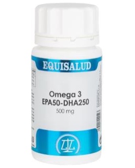 OMEGA 3 DHA alto contenido EPA50-DHA250 60perlas – Equisalud