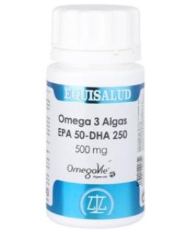 OMEGA 3 ALGAS EPA 50-DHA 250 500mg 40perlas – Equisalud