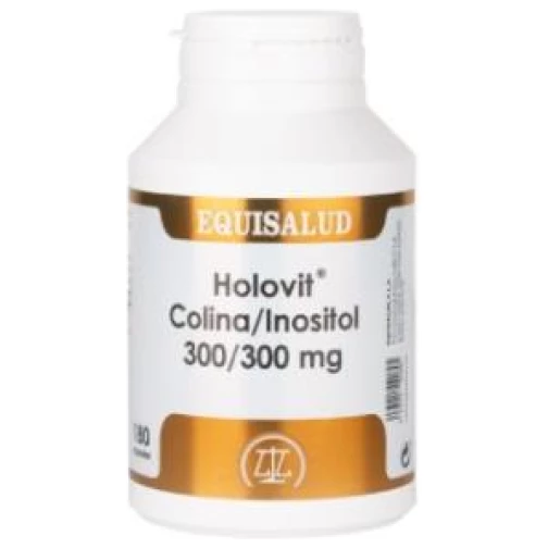 Equisalud- HOLOVIT COLINA/INOSITOL 300/300mg 180cap.