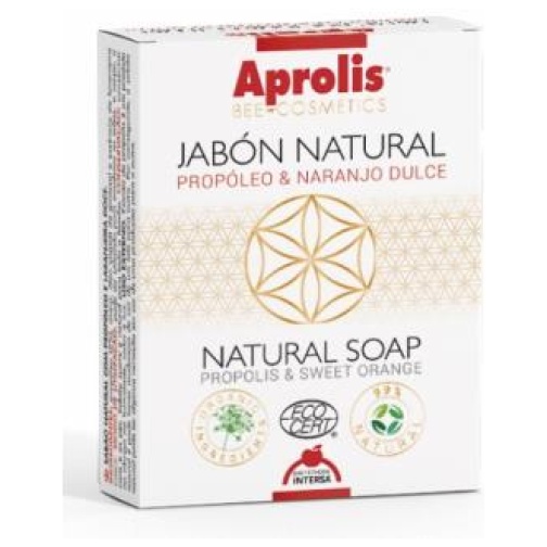 Aprolis- APROLIS JABON NATURAL al propolis y naranjo 100gr.