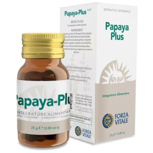 Forza Vitale- PAPAYA PLUS  25gr.comprimidos