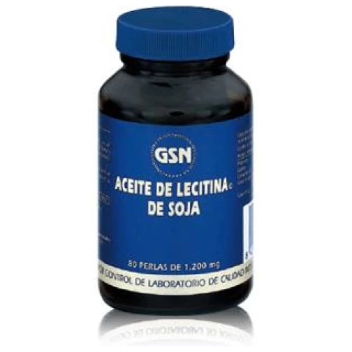 Gsn- LECITINA SOJA 1200mg. 80perlas