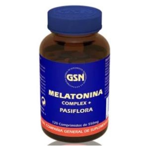 Gsn- MELATONINA 1mg. complex con pasiflora 120comp.