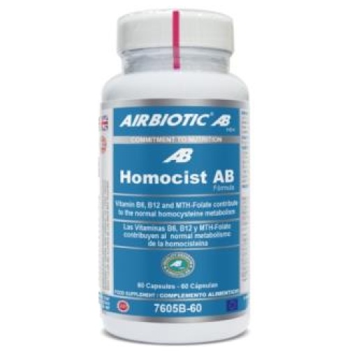 Airbiotic- HOMOCISTEINA AB complex con B9 60cap.