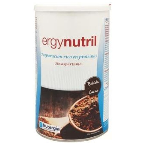 Nutergia- ERGYNUTRIL (proteinas) cacao polvo 350gr.