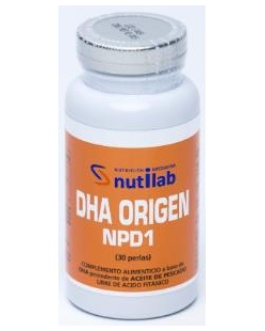 DHA ORIGEN NPD1 30perlas – Nutilab
