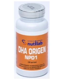 DHA ORIGEN NPD1 30perlas – Nutilab