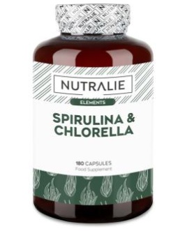 ESPIRULINA & CHLORELLA 180cap. – Nutralie