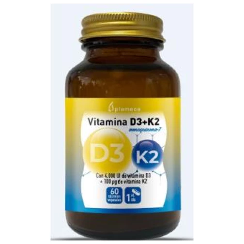 Plameca- VITAMINA D3+K2 60cap.