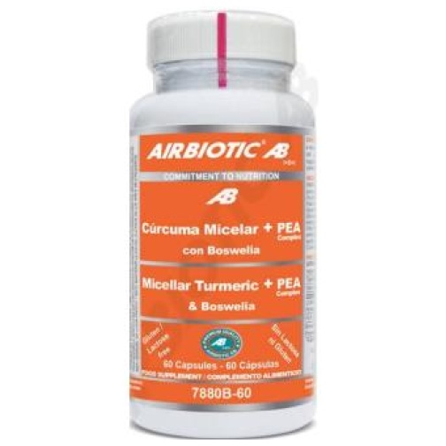 Airbiotic- CURCUMA MICELAR+PEA complex 60cap.