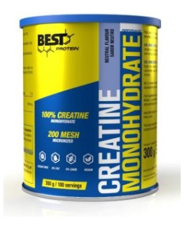 CREATINA MONOHYDRATE neutro 300gr. – Best Protein