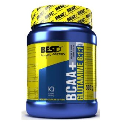 Best Protein- BCAA+GLUTAMINA neutro 500gr.