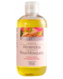 AC. ALMENDRAS DULCES CON AC. ROSA MOSQUETA 250ml. – Bifemme