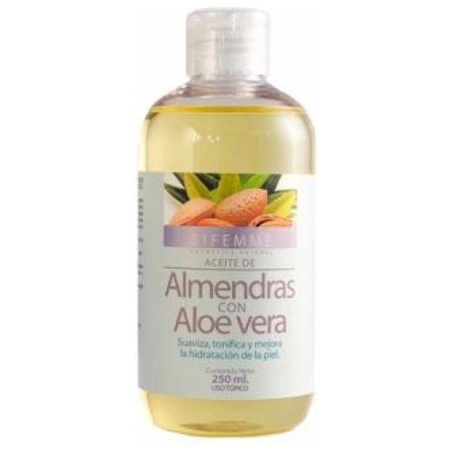 Bifemme- ACEITE ALMENDRAS CON ALOE VERA 250ml.