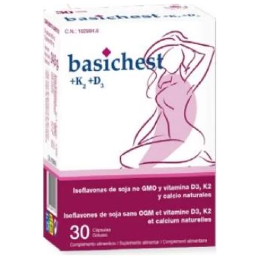 Bioserum- BASICHEST +K2 + D3 30cap.