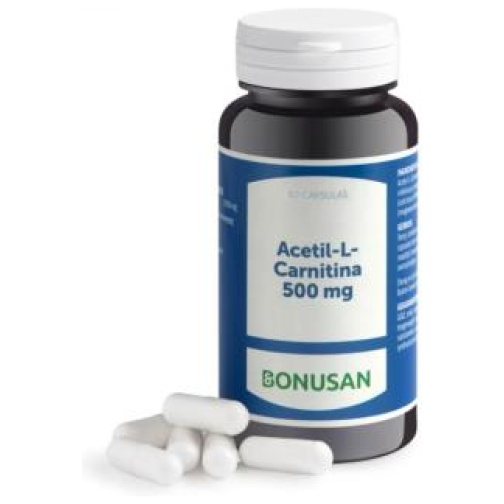 Bonusan- ACETYL L-CARNITINA 500mg. 60vcap.