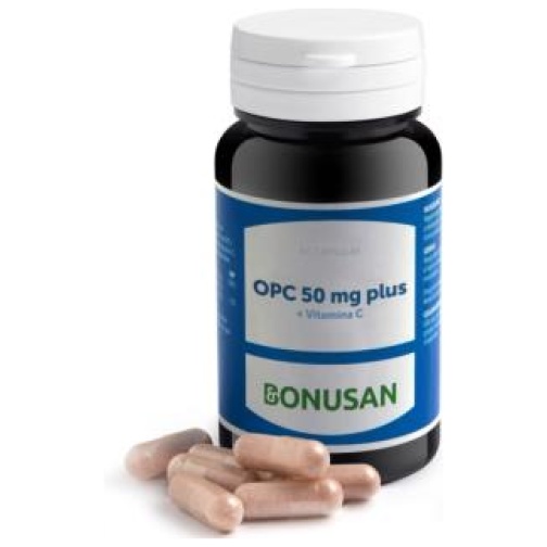 Bonusan- OPC 50mg. vitamina C 60vcap.