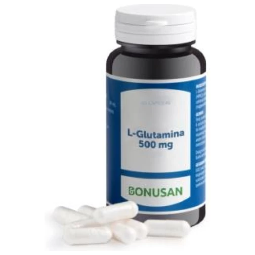 Bonusan- L-GLUTAMINA 500mg. 60vcap.